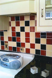 Professional Ceramic Kitchen Wall Tile Work By SGL Ceramics