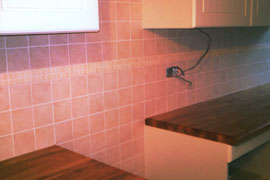 Professional Ceramic Kitchen Wall Tile Work By SGL Ceramics